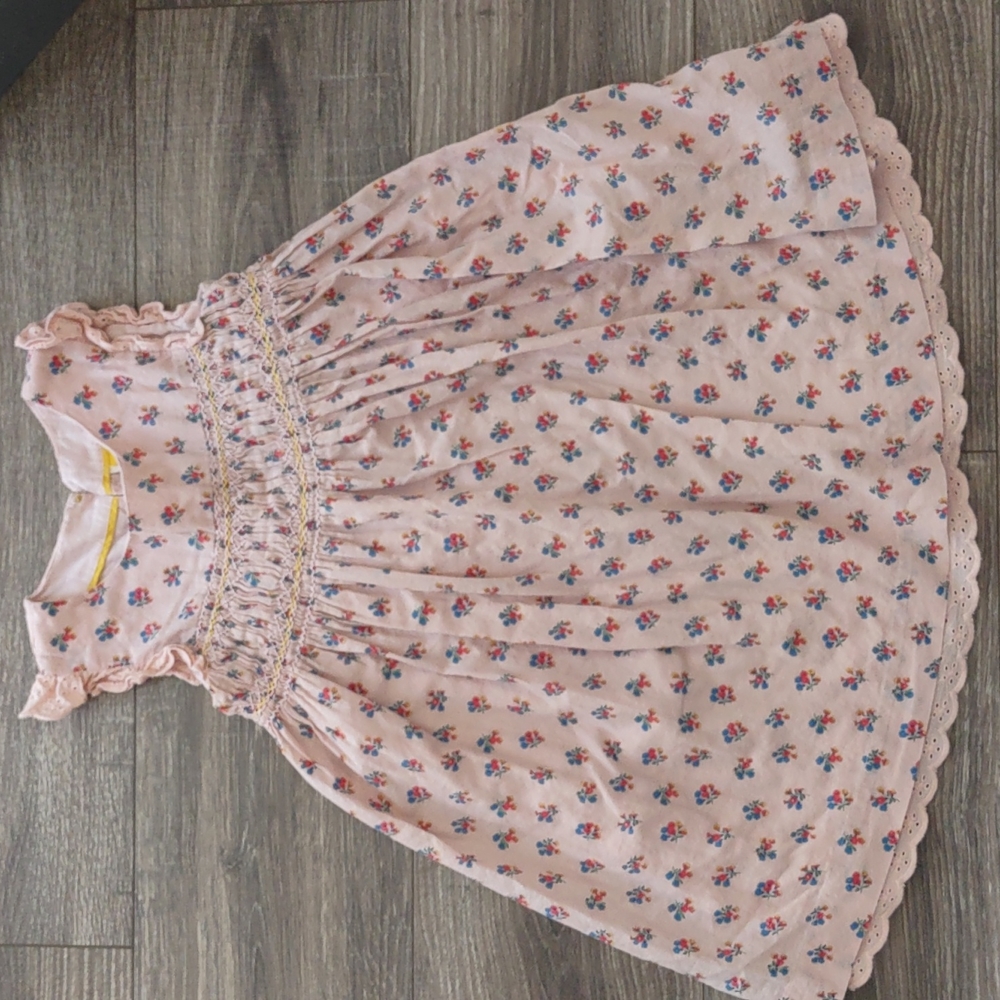 Mini Boden girls floral dress